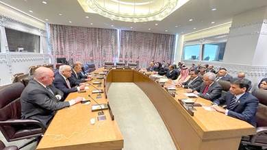 ​لافروف يجتمع مع وزراء خارجية دول التعاون الخليجي